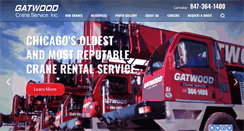Desktop Screenshot of gatwoodcrane.com